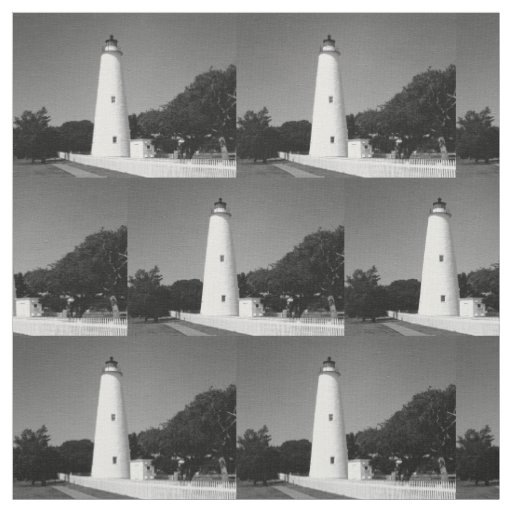 Ocracoke Lighthouse Fabric