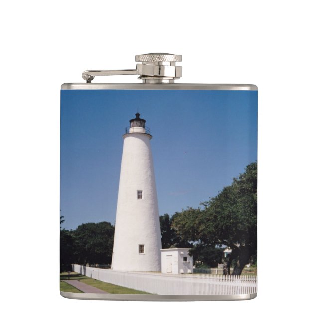 Ocracoke Lighthouse Flask (Front)
