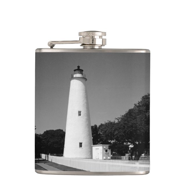 Ocracoke Lighthouse Flask (Front)
