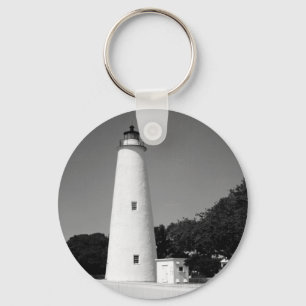 Ocracoke Lighthouse Keychain