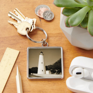 Ocracoke Lighthouse Keychain