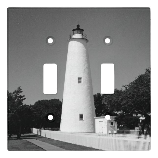 Ocracoke Lighthouse Light Switch Cover (Front)