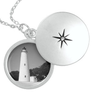 Ocracoke Lighthouse Locket Necklace