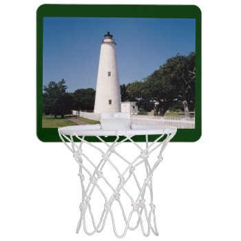 Ocracoke Lighthouse Mini Basketball Hoop by JTHoward at Zazzle