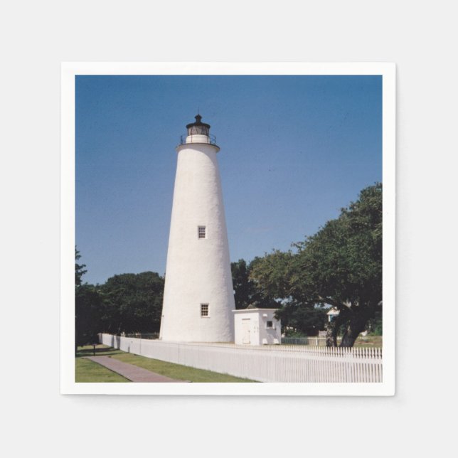 Ocracoke Lighthouse Paper Napkins (Front)