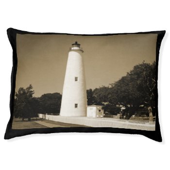Ocracoke Lighthouse Pet Bed by JTHoward at Zazzle