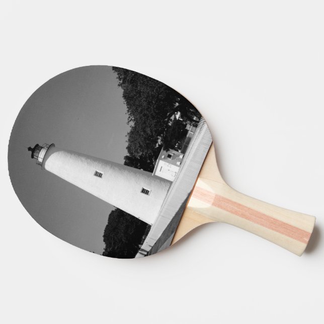 Ocracoke Lighthouse Ping Pong Paddle (Side)