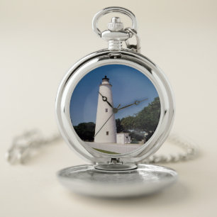 Ocracoke Lighthouse Pocket Watch
