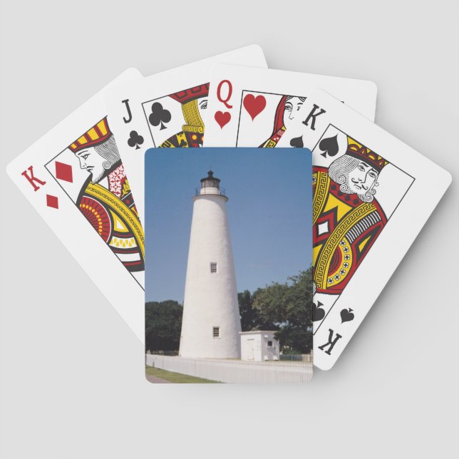 Ocracoke Lighthouse Poker Cards (Back)