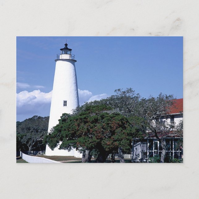 Ocracoke, Lighthouse Postcard (Front)