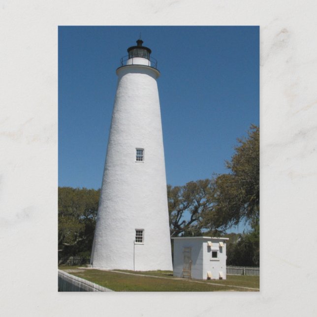 Ocracoke Lighthouse Postcard (Front)