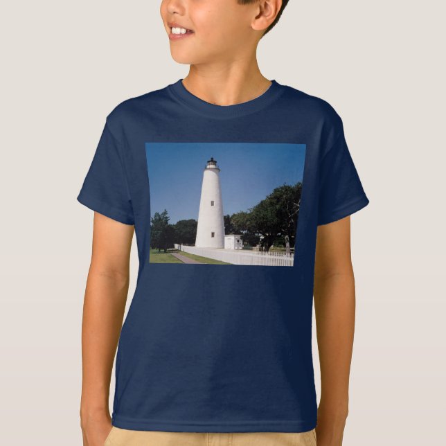 Ocracoke Lighthouse  T-Shirt (Front)