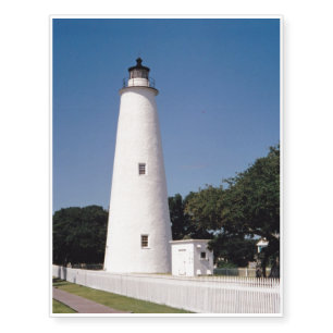 Ocracoke Lighthouse Temporary Tattoos