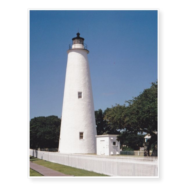 Ocracoke Lighthouse Temporary Tattoos (Front)