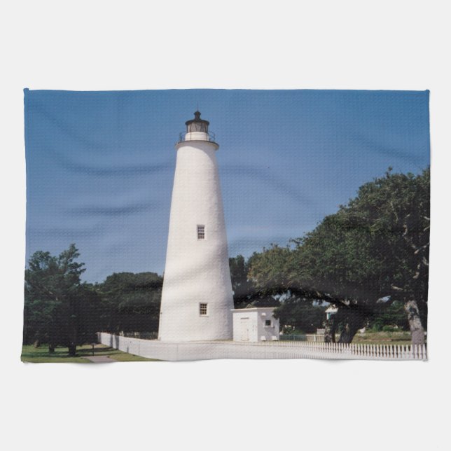 Ocracoke Lighthouse Towel (Horizontal)