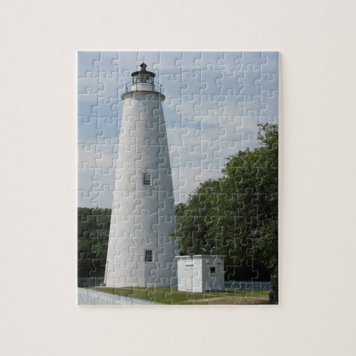 Ocracoke North Carolina Lighthouse Puzzle Zazzle Com