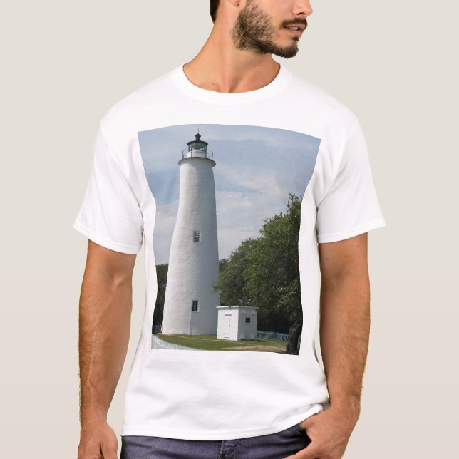 Ocracoke, North Carolina Lighthouse Tshirt (Front)