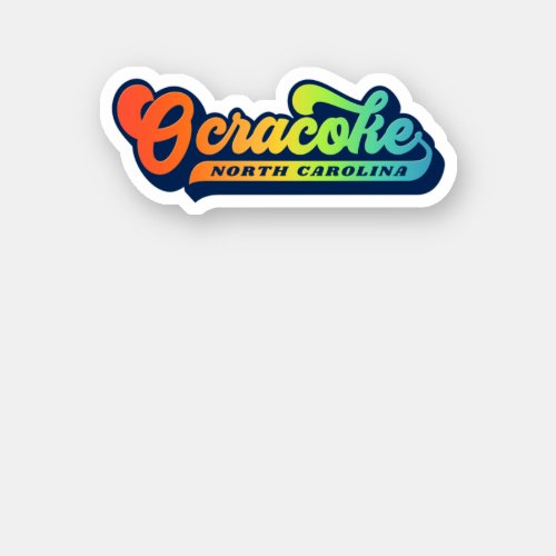 Ocracoke North Carolina  Sticker