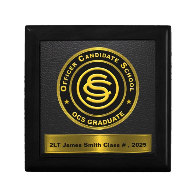 OCS Officer Candidate School  Gift Box (Front)