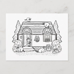 Oct House Postcard