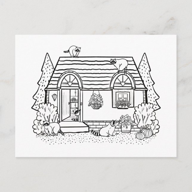Oct House Postcard (Front)