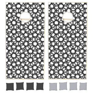 Octagon Lace Cornhole Set