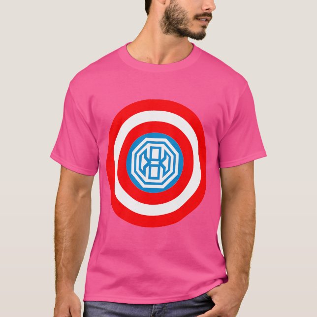 Octagon Mma American Shield T-Shirt (Front)