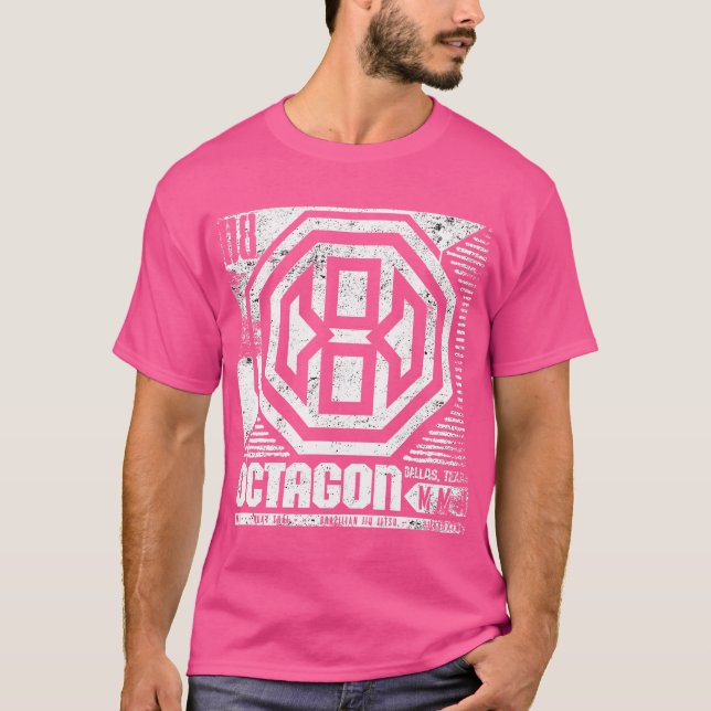 Octagon Mma Press Logo T-Shirt (Front)