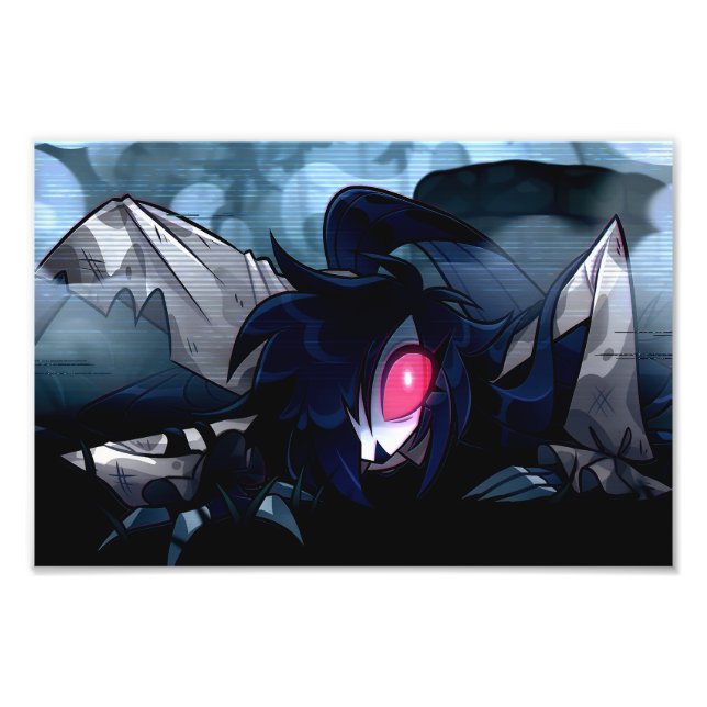 Octavia Halloween Slasher | Helluva Boss | Photo Print (Front)