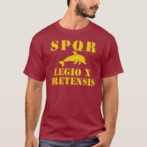 OctavianAugustus 10th Fretensis Legion Dolphin T_Shirt