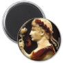 Octavian Augustus Roman Emperor Cameo Lothar Cross Magnet