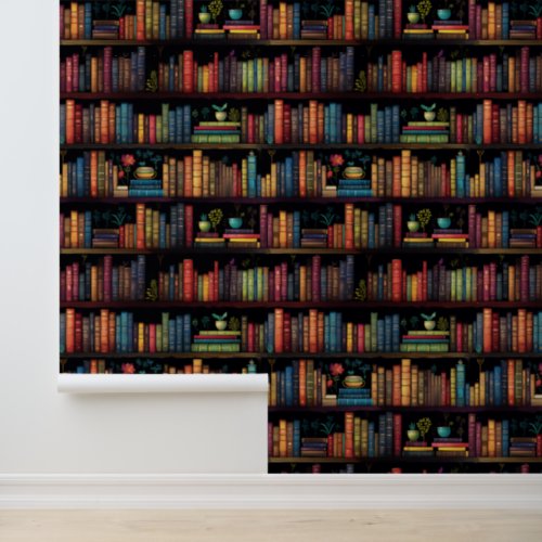 Octavian Hall Library Bookcase Wallpaper