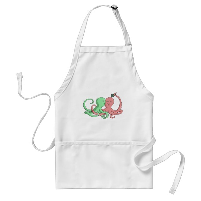 Octi Mistletoe Adult Apron (Front)