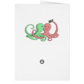 Octi Mistletoe Cards (Back)