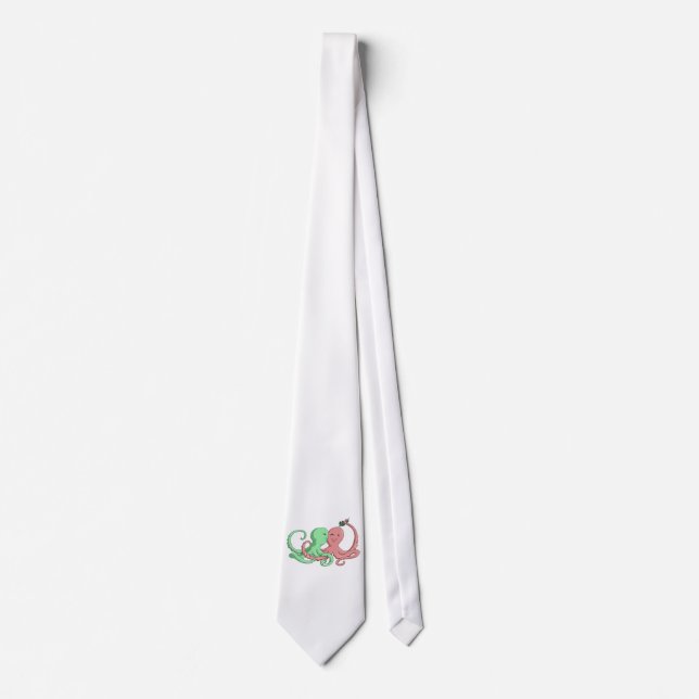 Octi Mistletoe Neck Tie (Front)