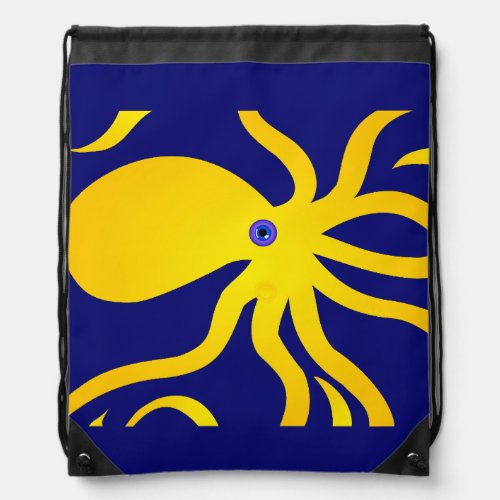 Octi Octopus Drawstring Bag