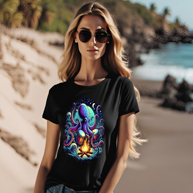 Octo-Beats by the Fire T-Shirt (Creator Uploaded)