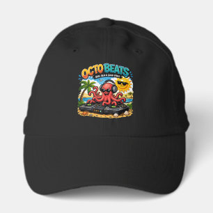 Octo Beats Funny DJ Octopus Beach Party Performance Cap