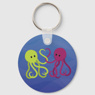 Octo Love Keychain