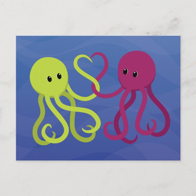 Octo Love Postcard (Front)