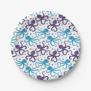 Octo The Octopus and Friends Paper Plates