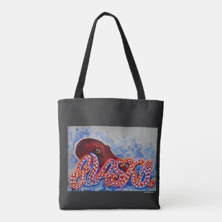 OctoAlaska & Borealis Run Tote Bag