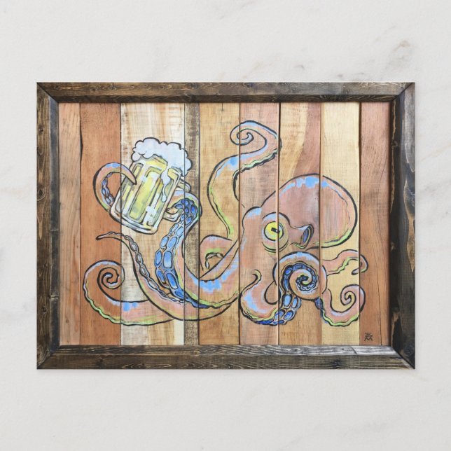 OctoBeer Postcard (Front)