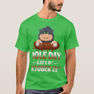 October 23rd Mole Day Avogadros Number  T-Shirt