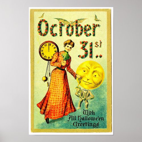 October 31 Matte Poster