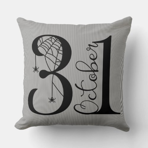 October 31st Custom Design Pillow 20x20