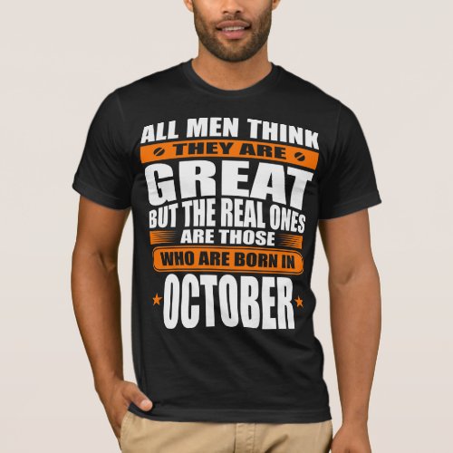 October Birthday T_Shirt