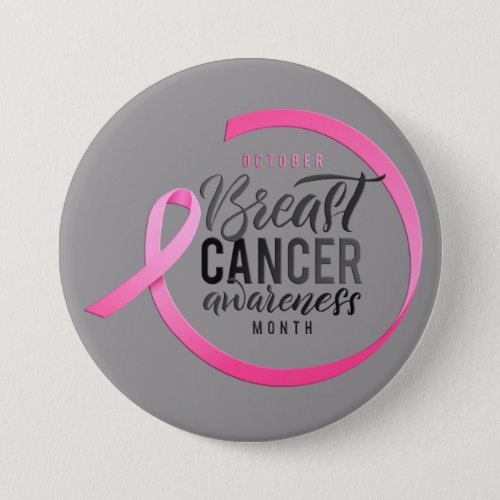 October Breast Cancer Awareness Month Pin