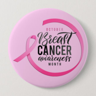 October Breast Cancer Awareness Month Pin