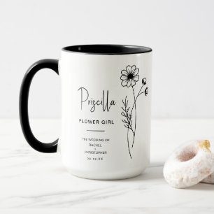 October Flower Girl Cosmos Birth Flower Mug